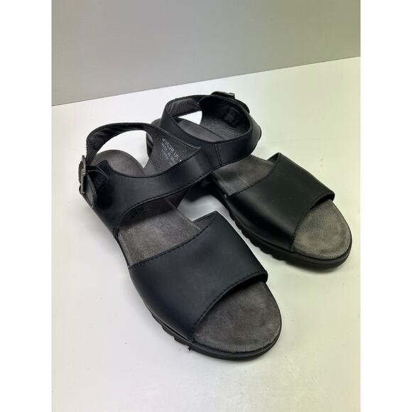 Rockport Vibram Around the Ankle Strap Size 9M Black - Picture 2 of 7